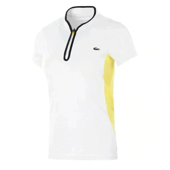 Lacoste Tops - LACOSTE Sport Short Sleeve Shirt Top Preppy Women's 10